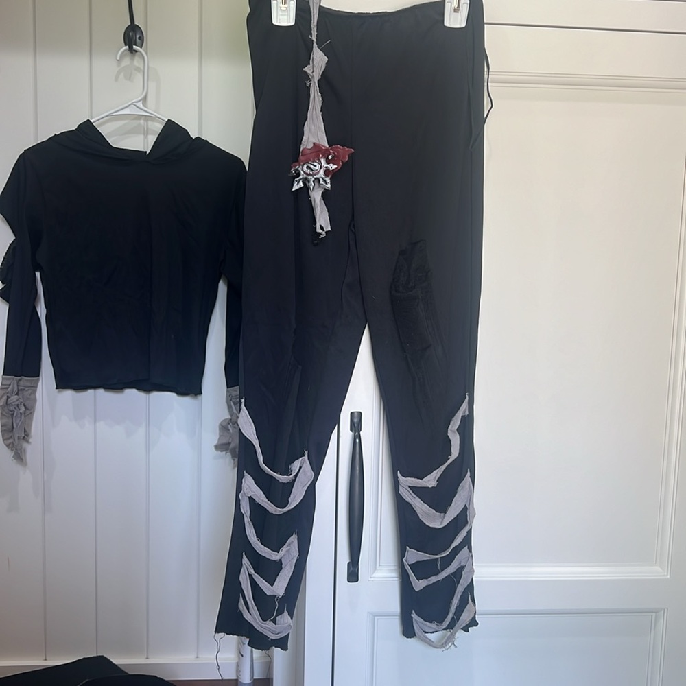 Zombie Ninja Boy’s Halloween Costume - Large - Picture 3 of 12